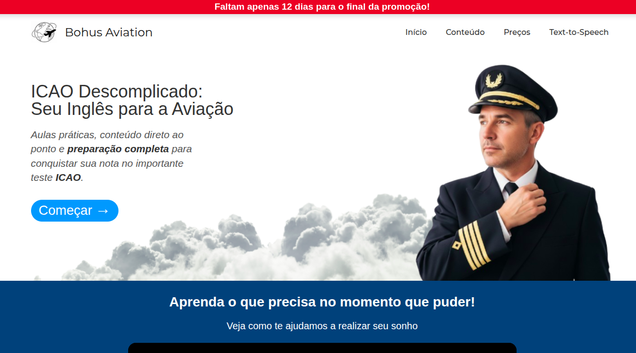 Exemplo Landing Page